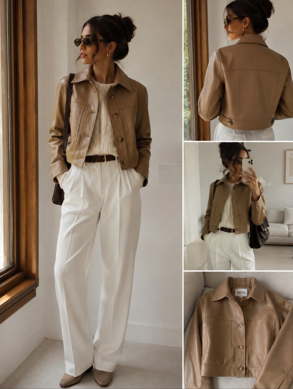 Aritzia Wilfred Little Cropped Jacket XS